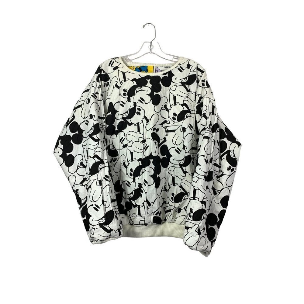 Mickey & Co. Vintage Mickey & Goofy Comic Sweater - Picture 3 of 7